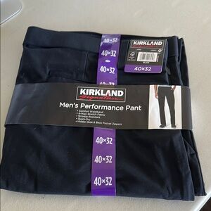 Kirkland Signature Men's Performance Pants - Black